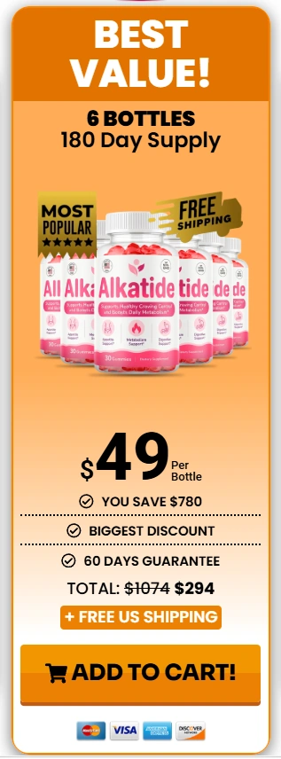 Alkatide- 6 Bottle